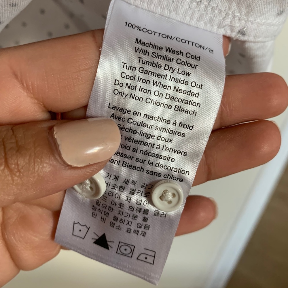 NWOT Band of Outsiders | Polka Dot Button Down - Picture 5 of 7
